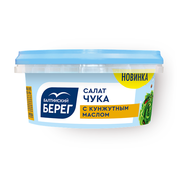 Салат Чука «Балтийский берег» с кунжутным маслом