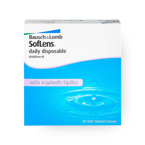 Контактные линзы Bausch & Lomb Soflens Daily Disposable R-8.6, D-6