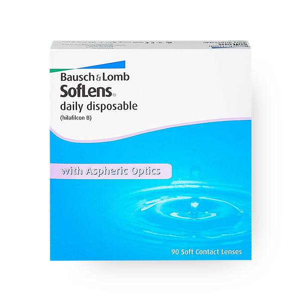Контактные линзы Bausch & Lomb Soflens Daily Disposable R-8.6, D-6