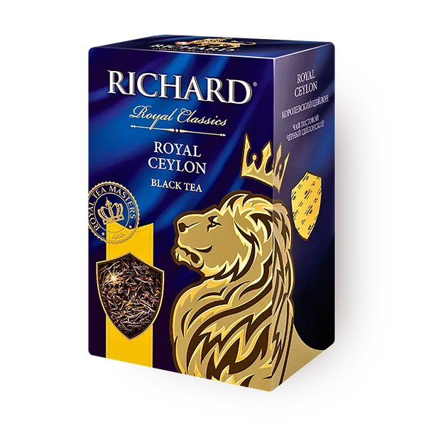Чай чёрный Royal Ceylon Richard цейлонский листовой