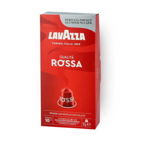 Lavazza Rossa coffee capsules strength level 10