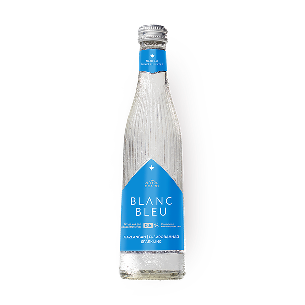 Вода минеральная Blanc Blu газированная