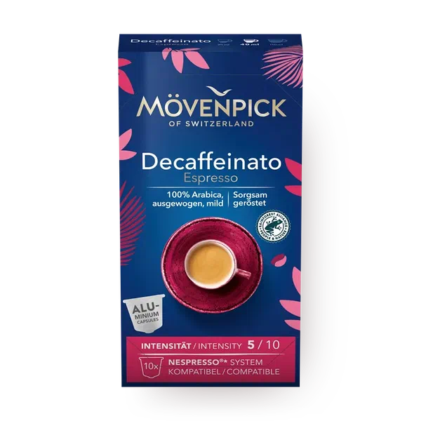 Кофе в капсулах Decaffeinato Espresso Movenpick