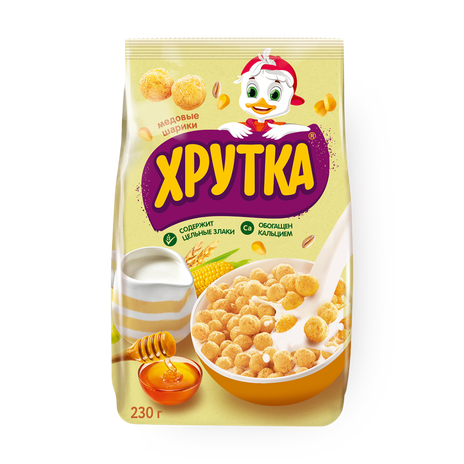 Шарики медовые «Хрутка» мультизлаковые