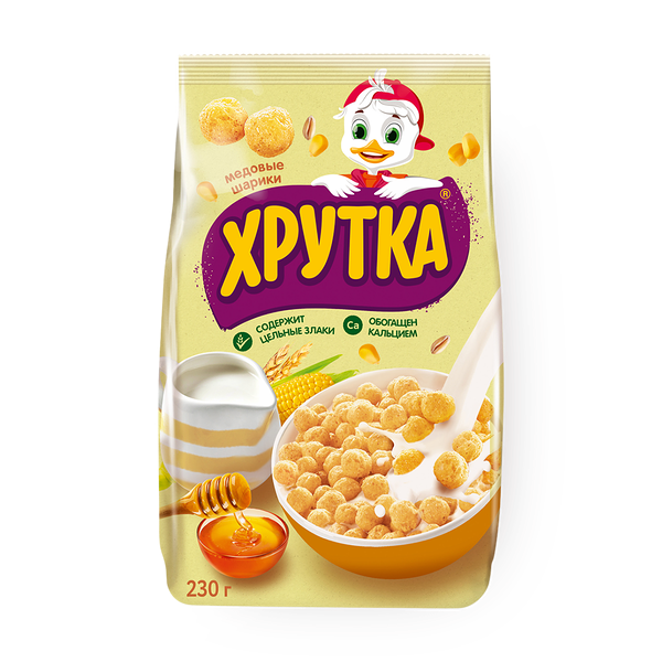 Шарики медовые «Хрутка» мультизлаковые