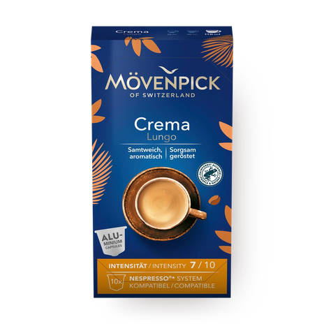 Кофе в капсулах Crema Lungo Movenpick