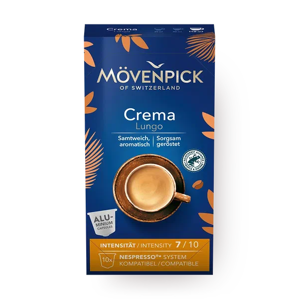 Кофе в капсулах Crema Lungo Movenpick