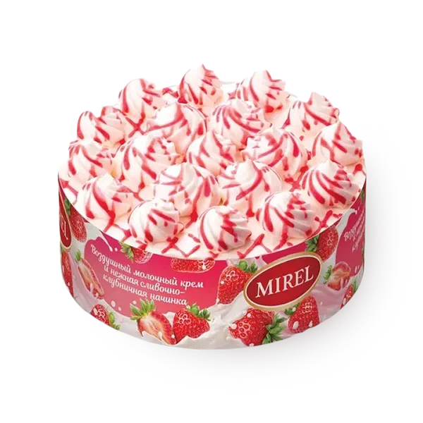 Торт Mirel клубничный милкшейк