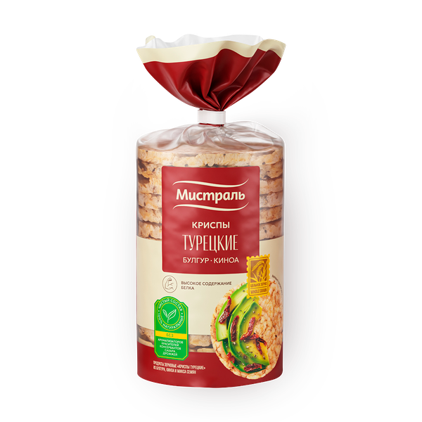 Криспы булгур-киноа «Мистраль» Турецкие