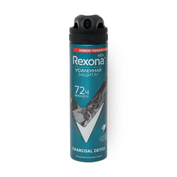 Дезодорант-антиперспирант Rexona Men Charcoal защита 72 часов