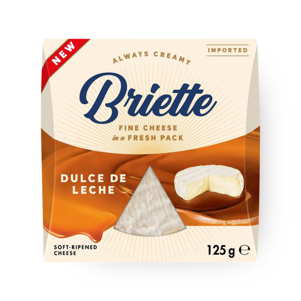 Briette orange cheese Dulce de Leche