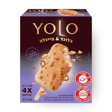 Yolo Blondy and Pretzels Ice Popsicle Pack