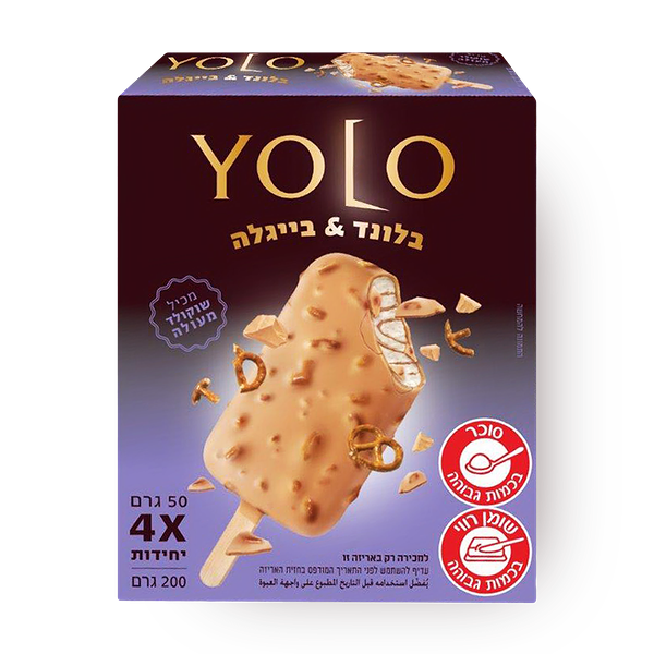Yolo Blondy and Pretzels Ice Popsicle Pack
