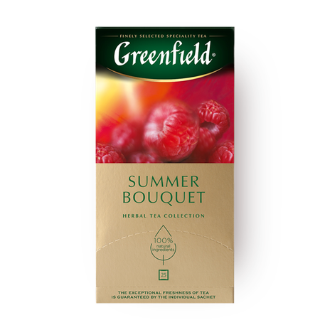 Чай фруктовый Summer Bouquet Greenfield в пакетиках — купить с ...