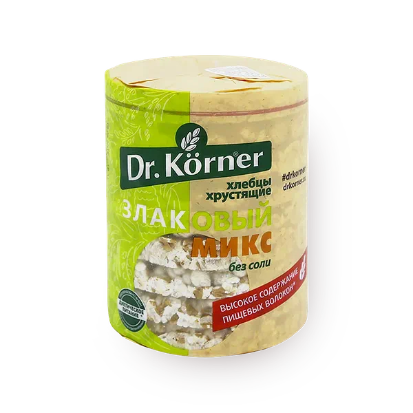 Хлебцы Злаковый микс Dr. Körner