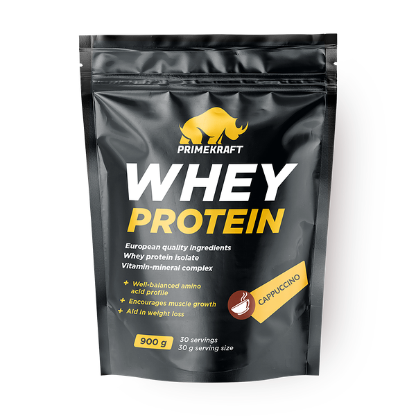 Протеин сывороточный PrimeKraft Whey капучино