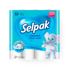 Selfpack Comfort 2-layer toilet paper