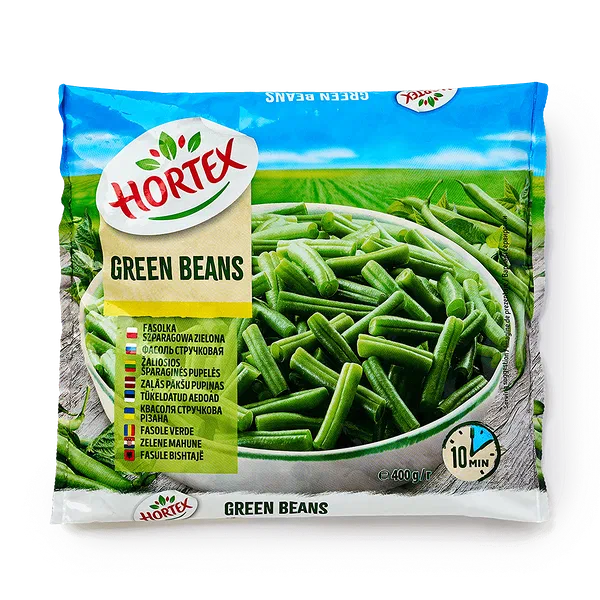 Фасоль стручковая резаная Hortex