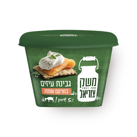Meshek Tzuriel Cream Cheese Goat Cream 5%