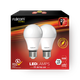 Fujicom E25 11W 2 LED lamps  - white light