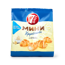 Мини-круассаны 7Days с кремом со вкусом ваниль — купить с доставкой из ...