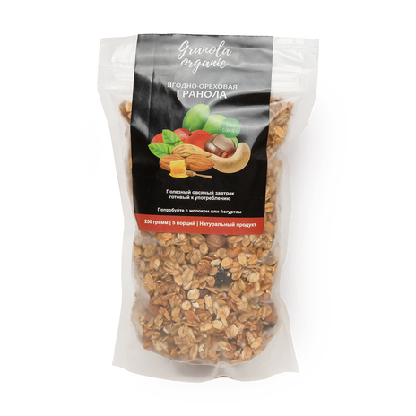 Гранола Ягодно-ореховая Granola organic