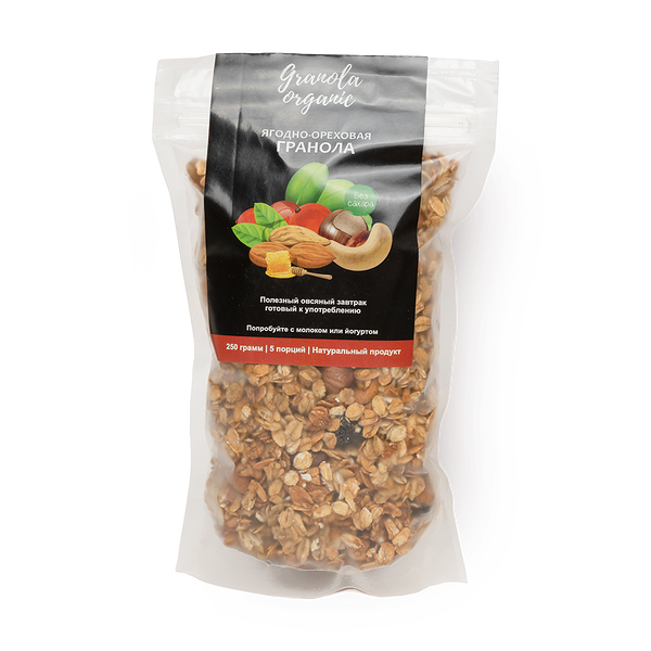 Гранола Ягодно-ореховая Granola organic