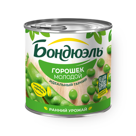 Горошек зелёный молодой Bonduelle