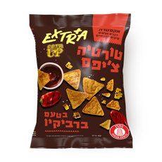 EXTRA Tortilla Chips with BBQ flavor(