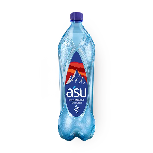 Вода A'su газированная