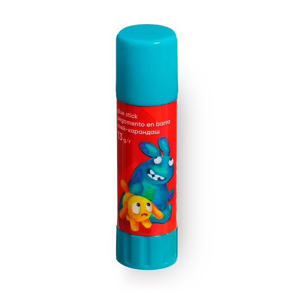 Клей-карандаш Erich Krause Easy Stick Jolly Friends цветной