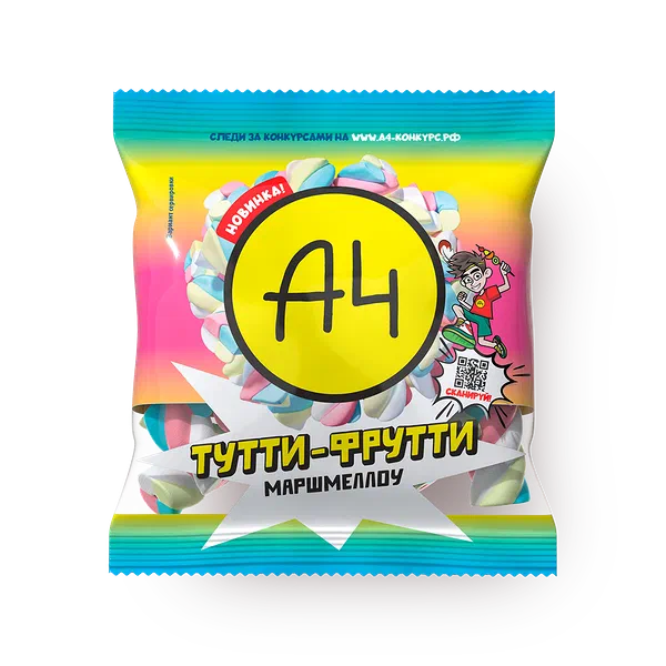 Маршмеллоу Тутти-фрутти «А4»