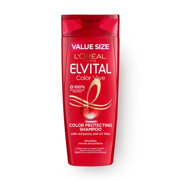 Шампунь Elseve Цвет и блеск для окрашенных или мелированных волос