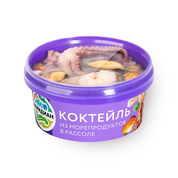 Коктейль из морепродуктов в рассоле «Меридиан»