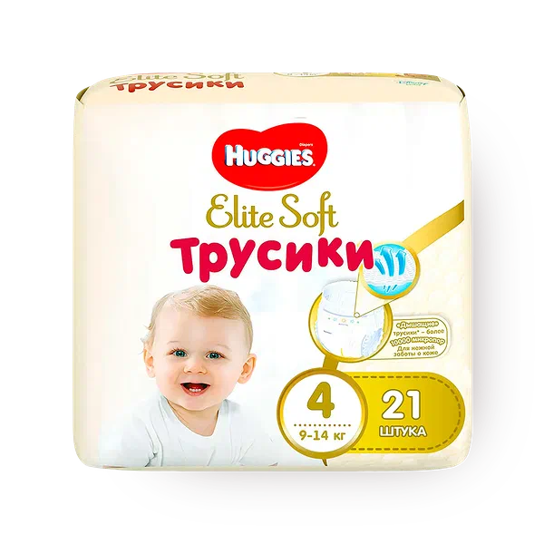 Трусики Huggies Elit Soft 4 9-14кг