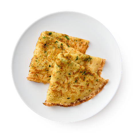 Блины с припёком с сыром и зеленью Creative Kitchen