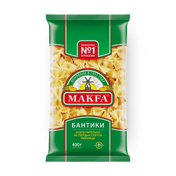 Макароны Бантики Makfa