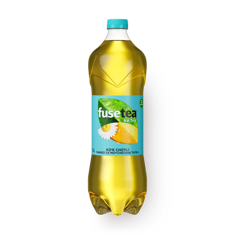 Чай холодный зелёный Fuse Tea манго и ромашка