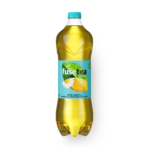 Чай холодный зелёный Fuse Tea манго и ромашка