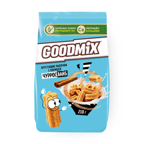 Палочки хрустящие Goodmix Чурросвайб с корицей