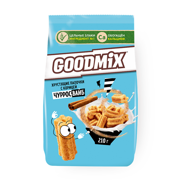 Палочки хрустящие Goodmix Чурросвайб с корицей