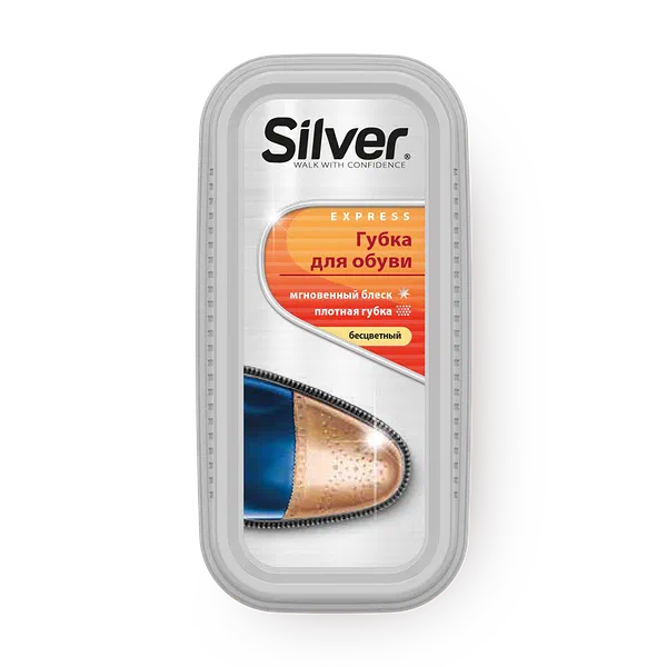 Губка для обуви Silver Express бесцветный