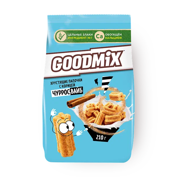 Палочки хрустящие ЧурросВайб Goodmix с корицей