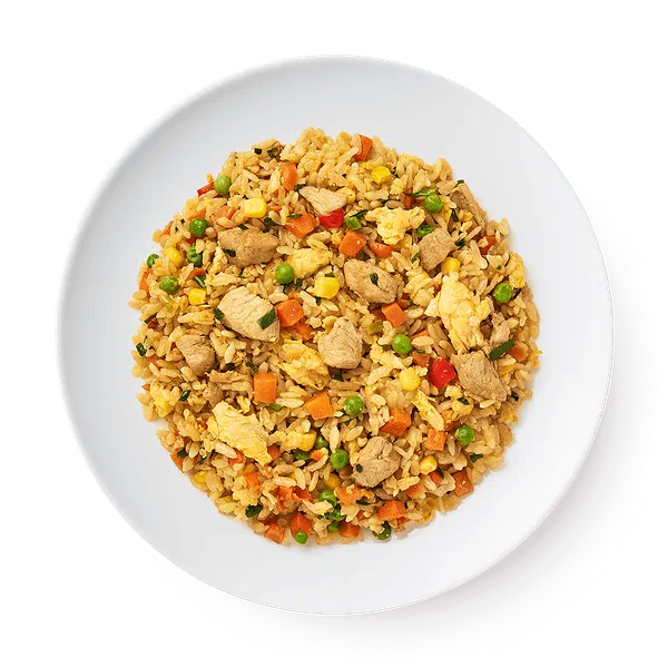 Рис с овощами и курицей Damdala