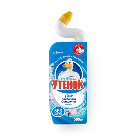 Чистящее средство «Туалетный утёнок» для унитаза Морской