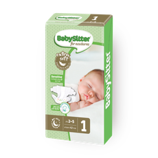 NB babysitter diapers size 1
