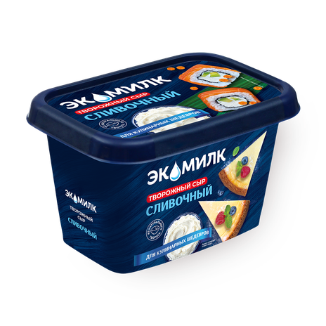 Сыр творожный «Экомилк» 60%