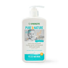Гель для купания младенцев Synergetic Pure&Nature гипоаллергенный с ...