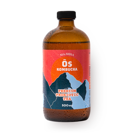 Комбуча Õs Kombucha малина