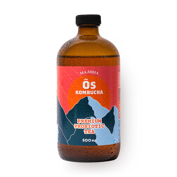 Комбуча Õs Kombucha малина